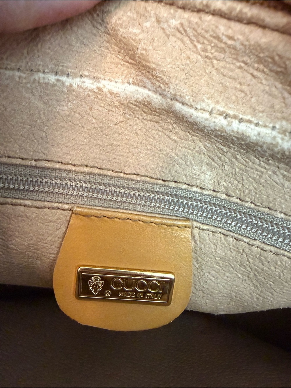 Gucci Brown GG Canvas Crossbody with Red and Green Web - Picture 8 of 14
